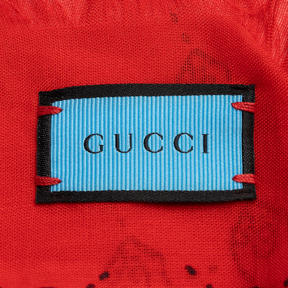 Gucci Modal Silk GG Gucci Ghost Hamlet Skull 90cm Scarf (SHF-21876)