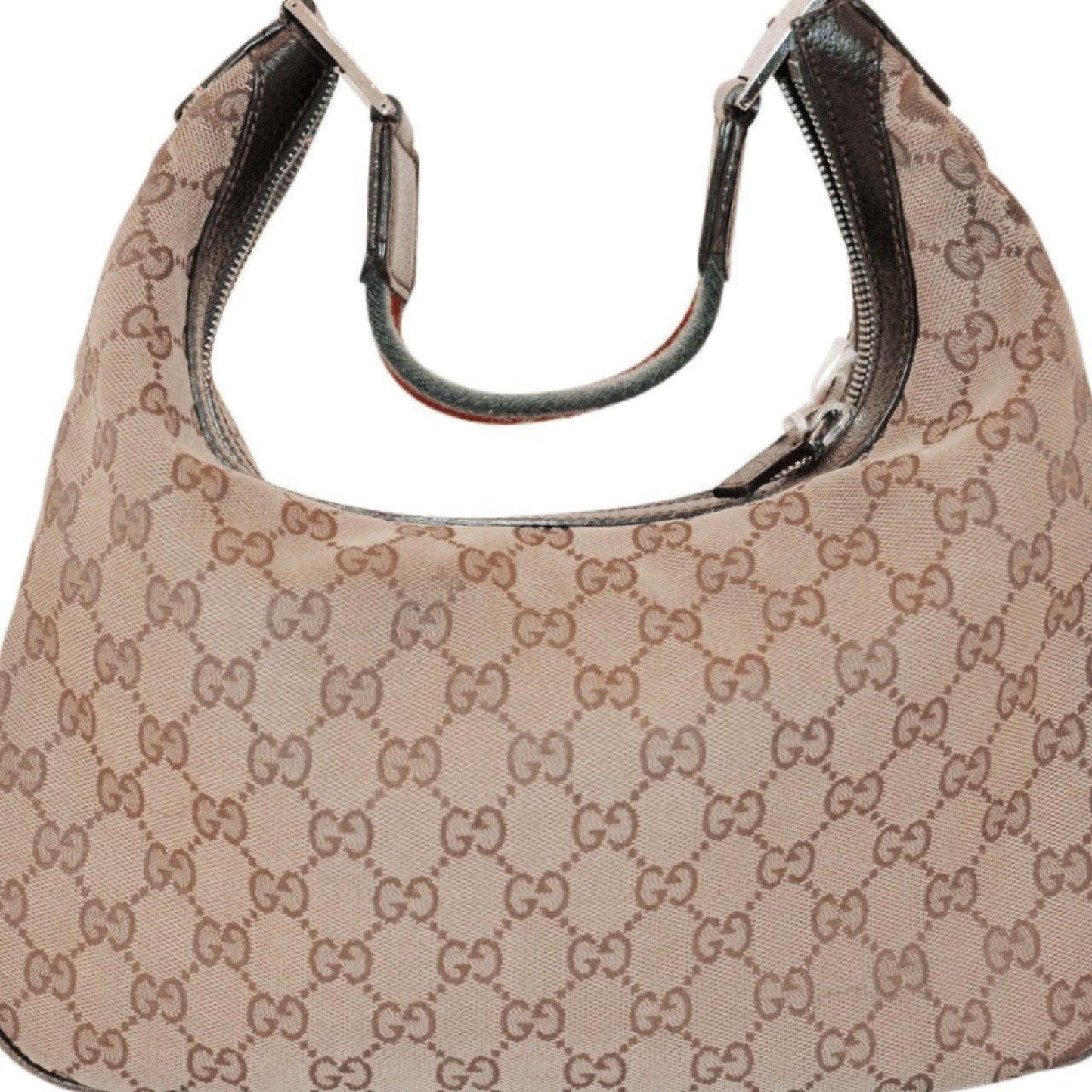 Gucci Monogram Hobo Shoulder Bag