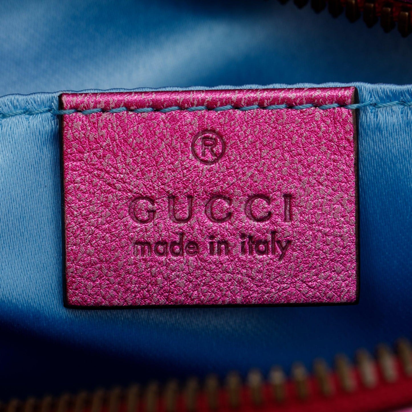 Gucci Multicolore Metallic GG Marmont Matelasse Small Shoulder Bag