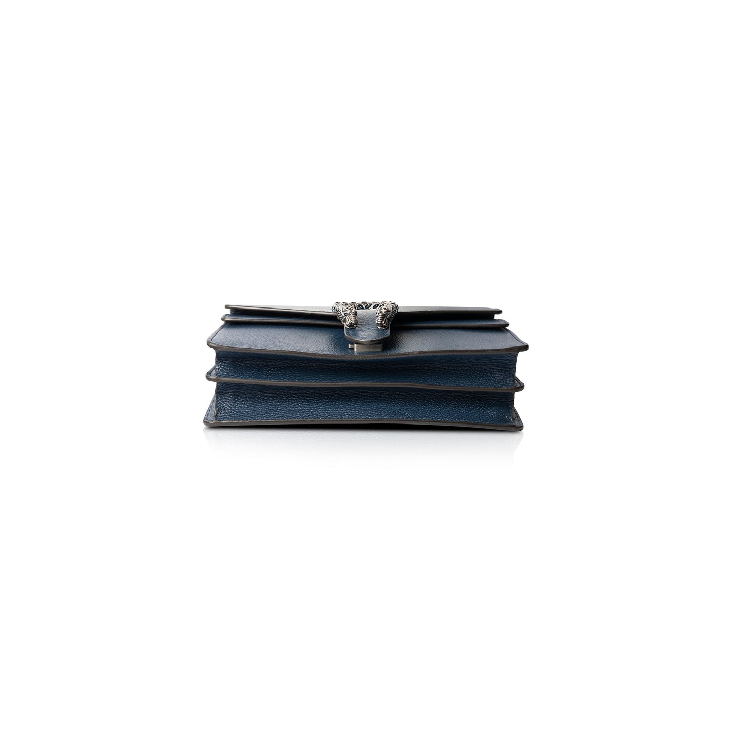 Gucci Navy Leather Dionysus Small Shoulder Bag