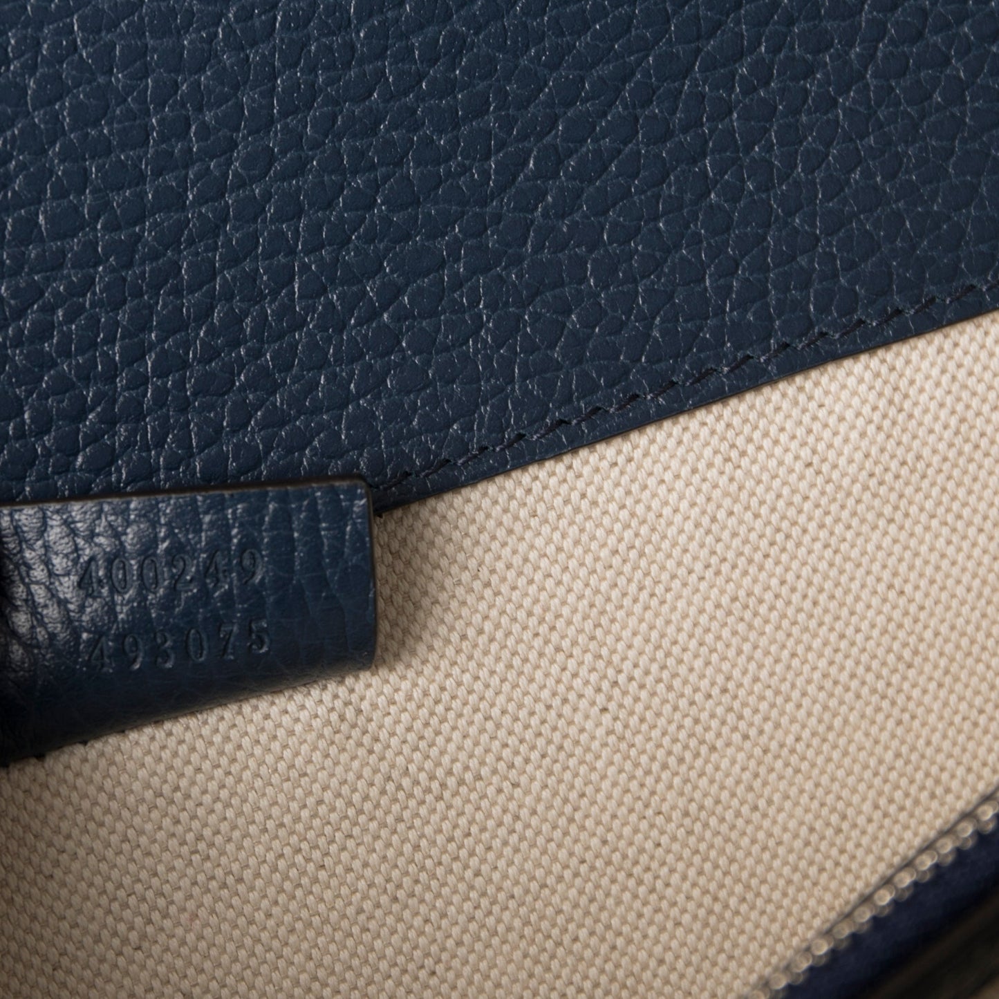 Gucci Navy Leather Dionysus Small Shoulder Bag