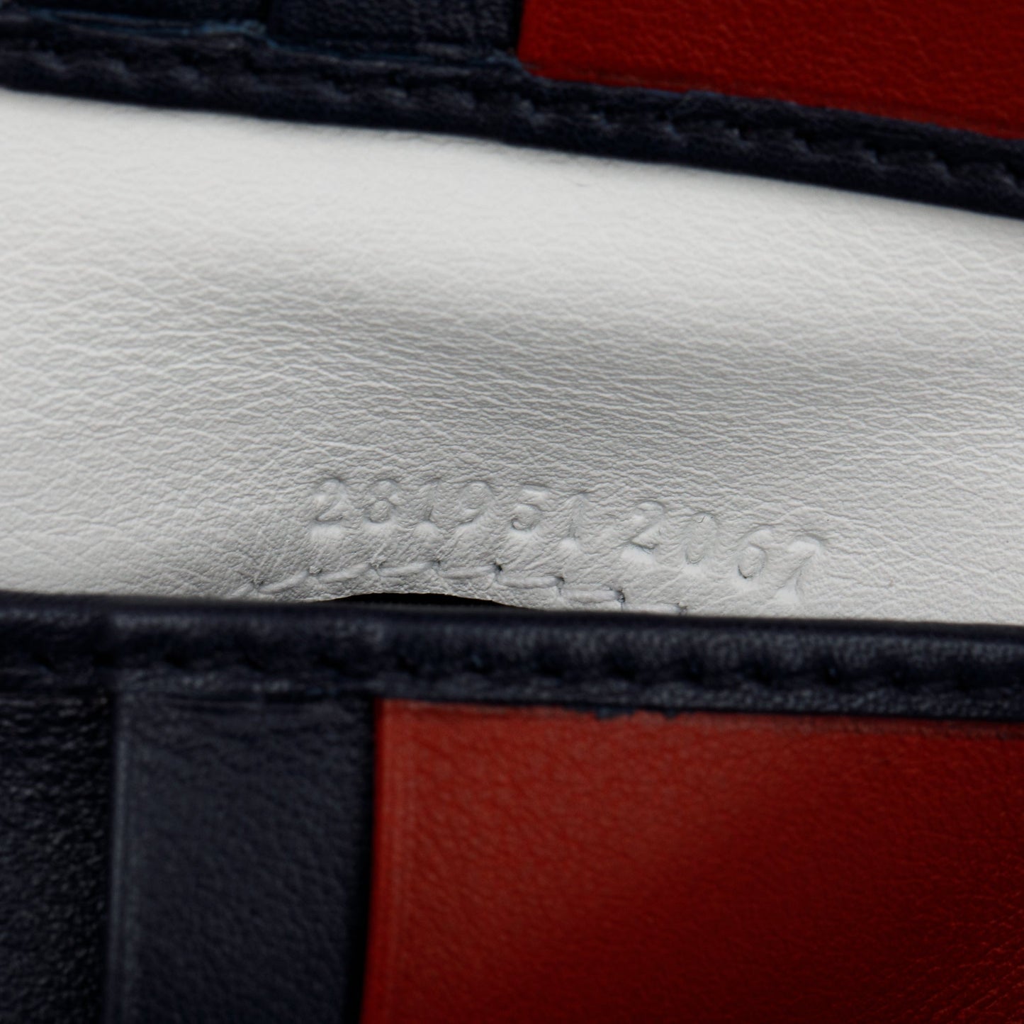 Gucci Navy Microguccissima Leather Bifold Wallet