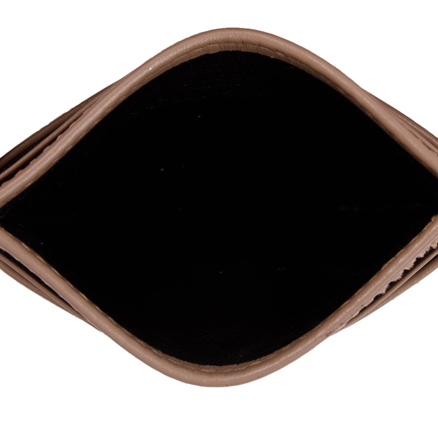 Gucci Neutral Calfskin Leather GG Marmont Card Holder