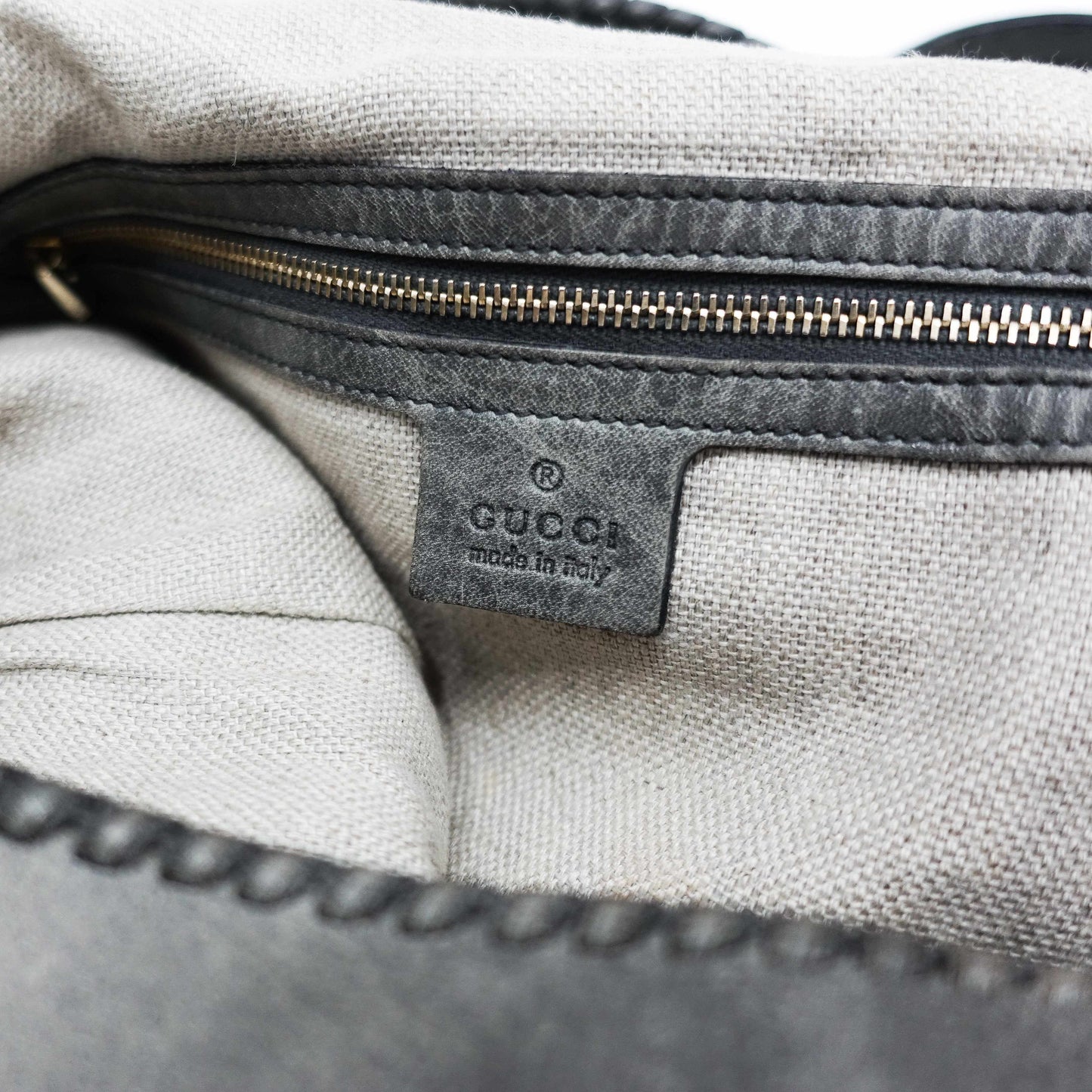 Gucci New Jackie Leather Shoulder Bag