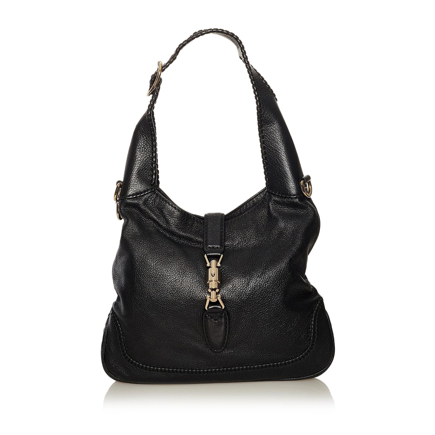 Gucci New Jackie Leather Shoulder Bag (SHG-34988)