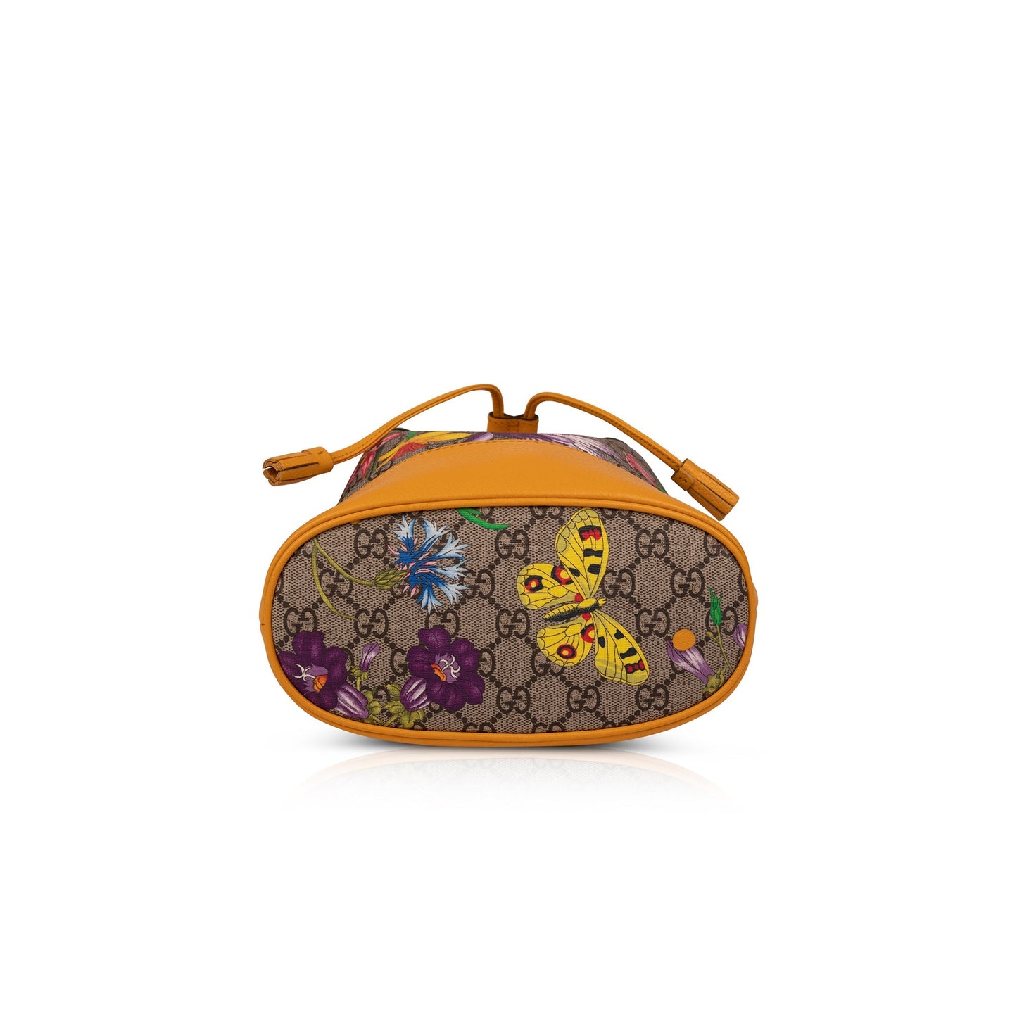 Gucci Ophidia GG Flora Small Bucket Bag
