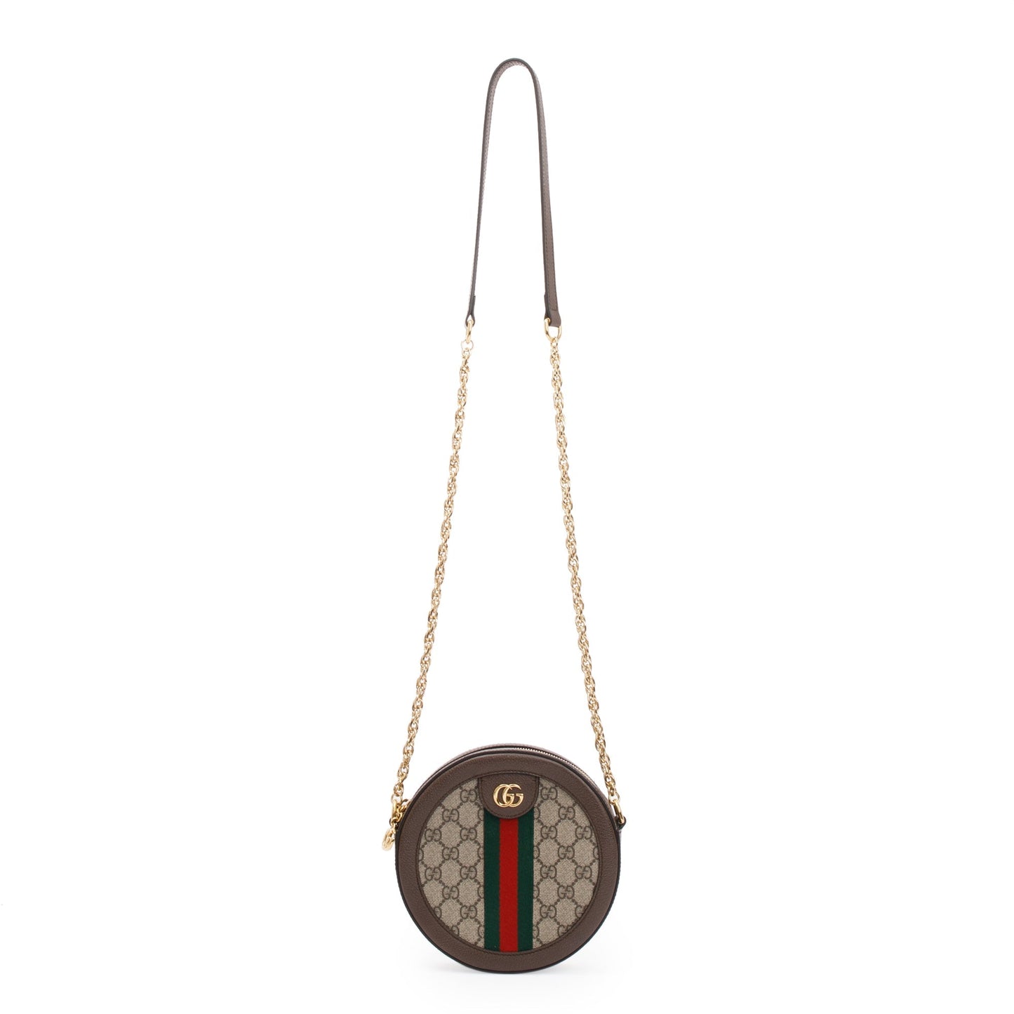 Gucci Ophidia GG Mini Round Shoulder Bag