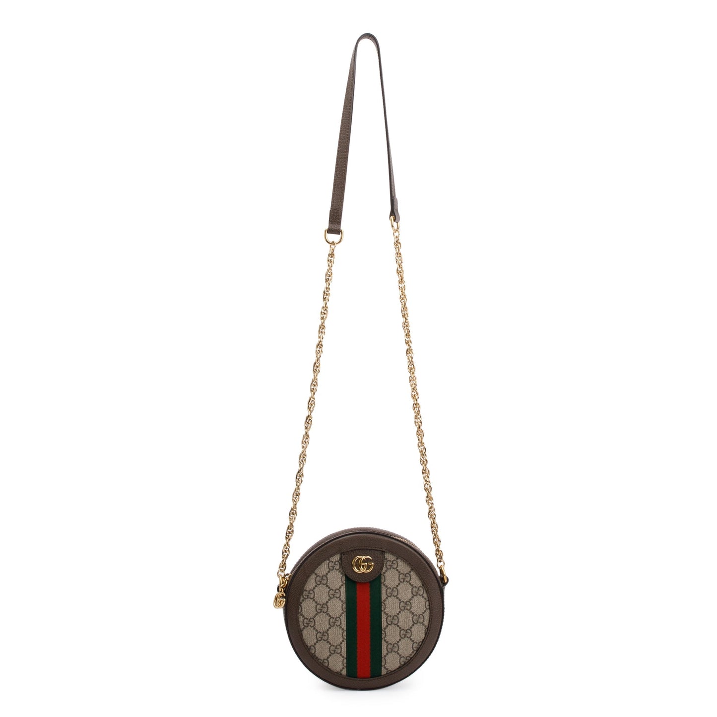 Gucci Ophidia GG Mini Round Shoulder Bag