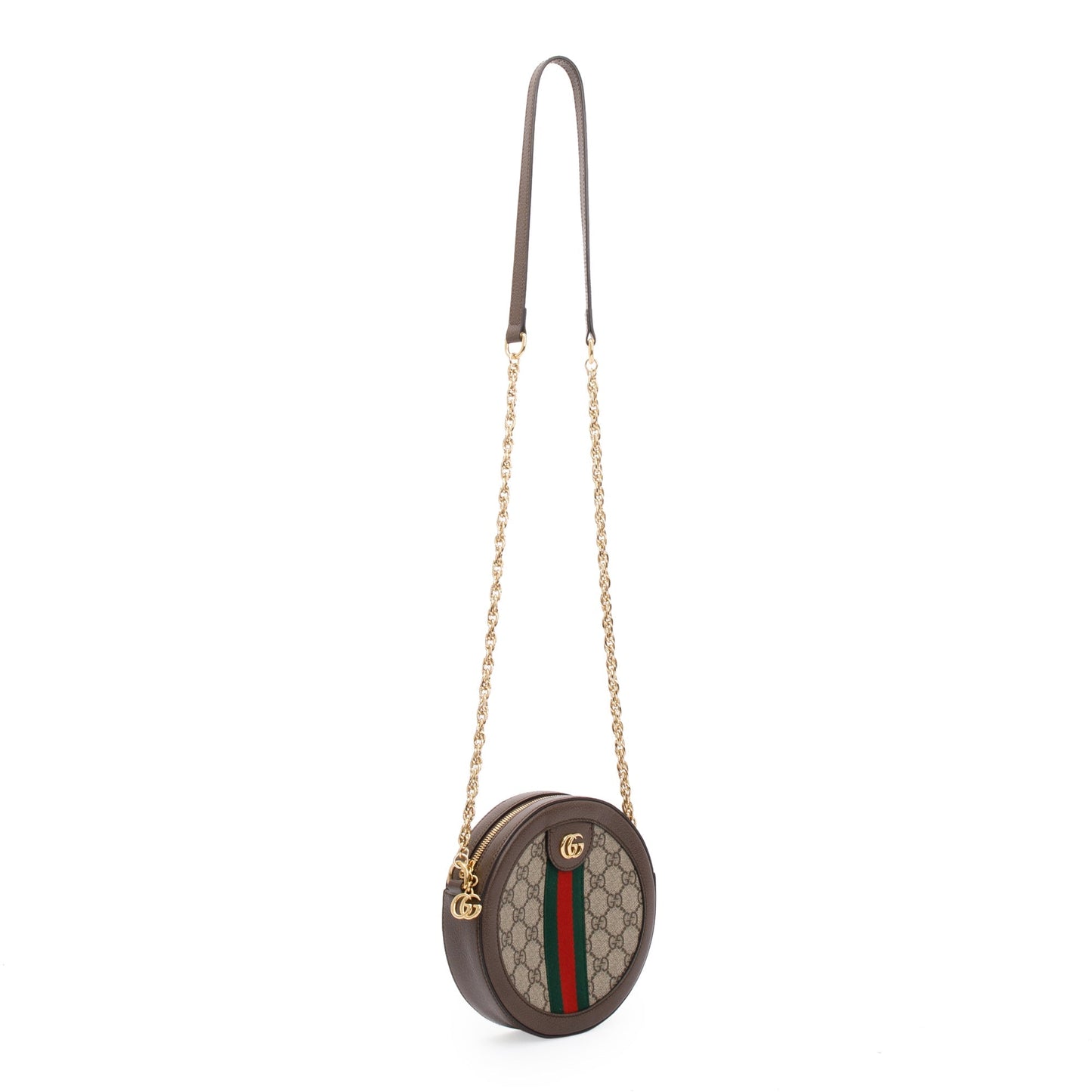 Gucci Ophidia GG Mini Round Shoulder Bag
