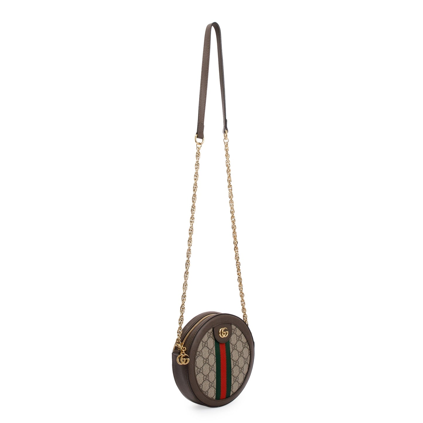 Gucci Ophidia GG Mini Round Shoulder Bag