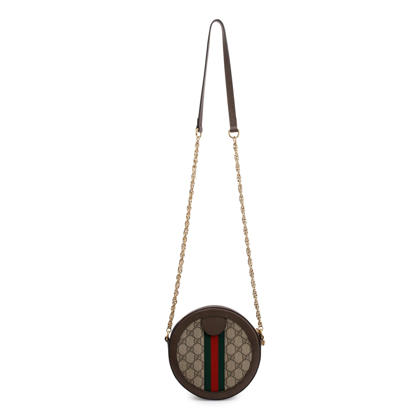 Gucci Ophidia GG Mini Round Shoulder Bag