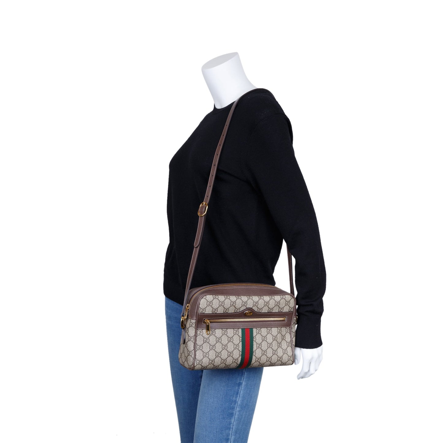 Gucci Ophidia GG Supreme Small Shoulder Bag
