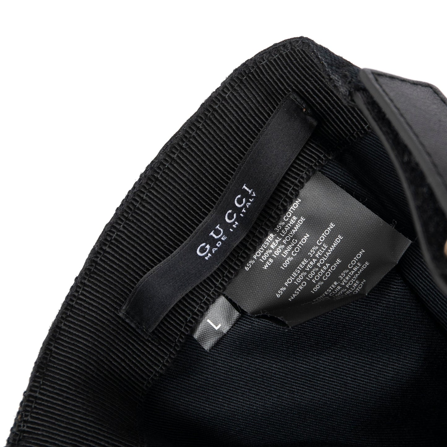 Gucci Original GG Canvas Baseball Hat with Web