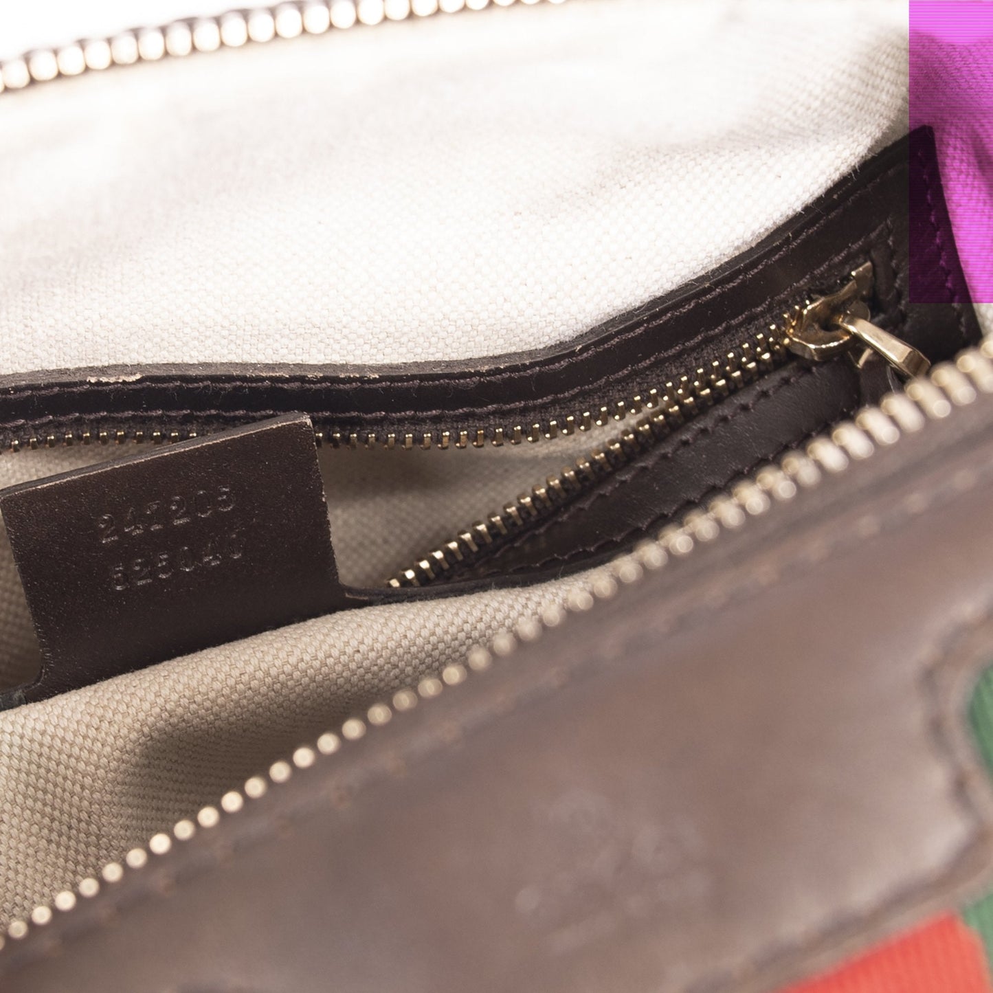 Gucci Original GG Canvas Web Boston Bag