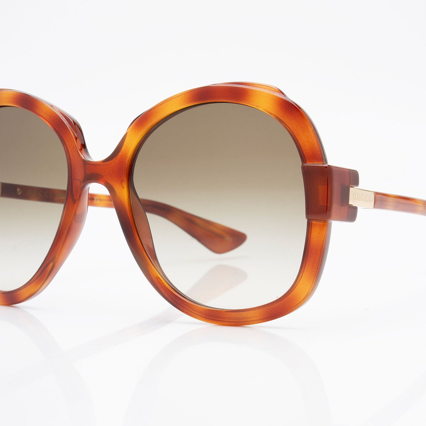 Gucci Oversized Round Sunglasses