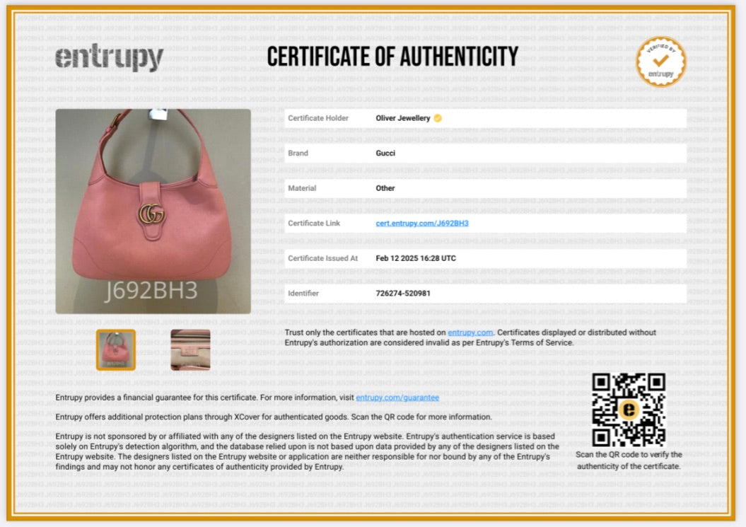 Gucci Pink Calfskin Leather Double GG Medium Aphrodite Shoulder Bag