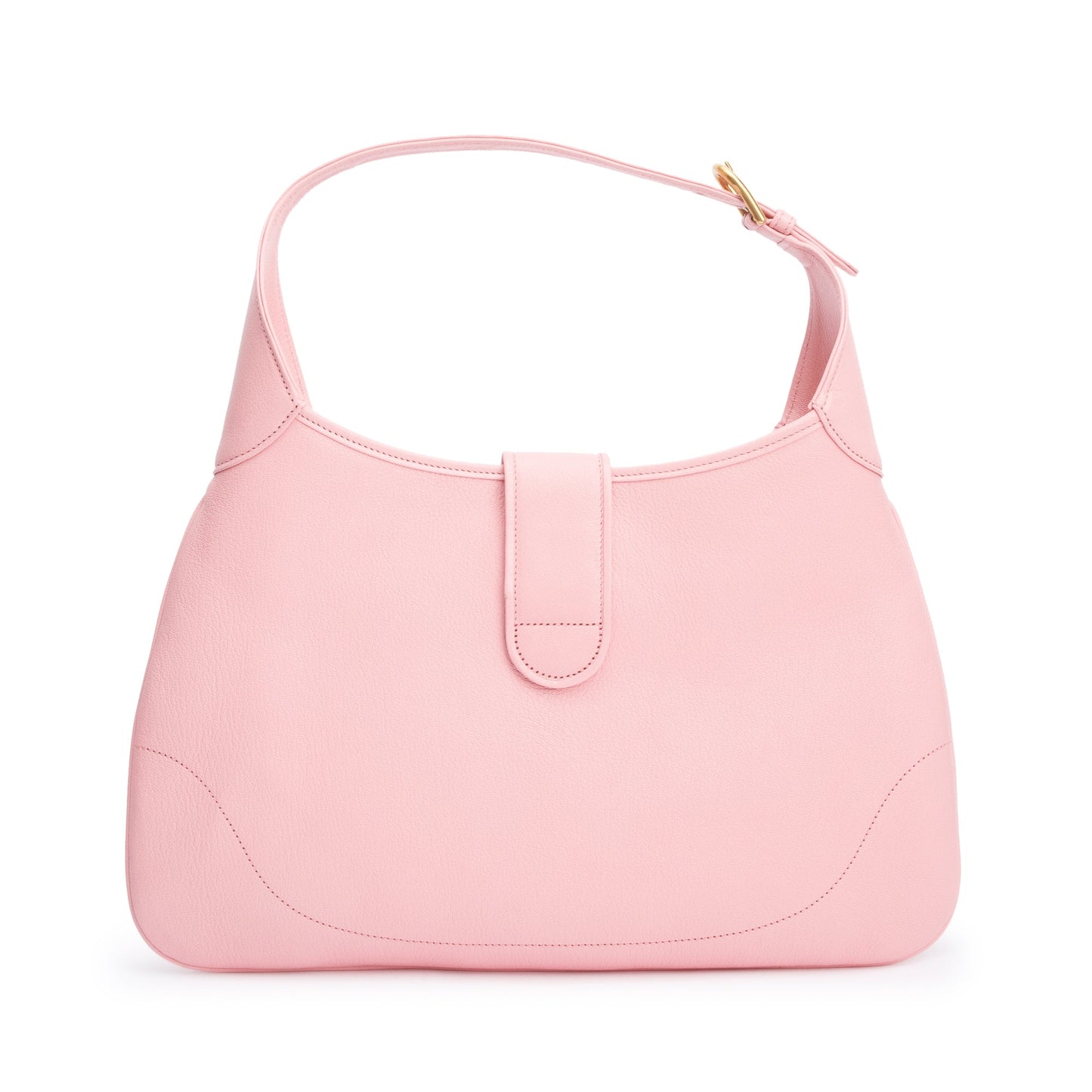 Gucci Pink Calfskin Leather Double GG Medium Aphrodite Shoulder Bag