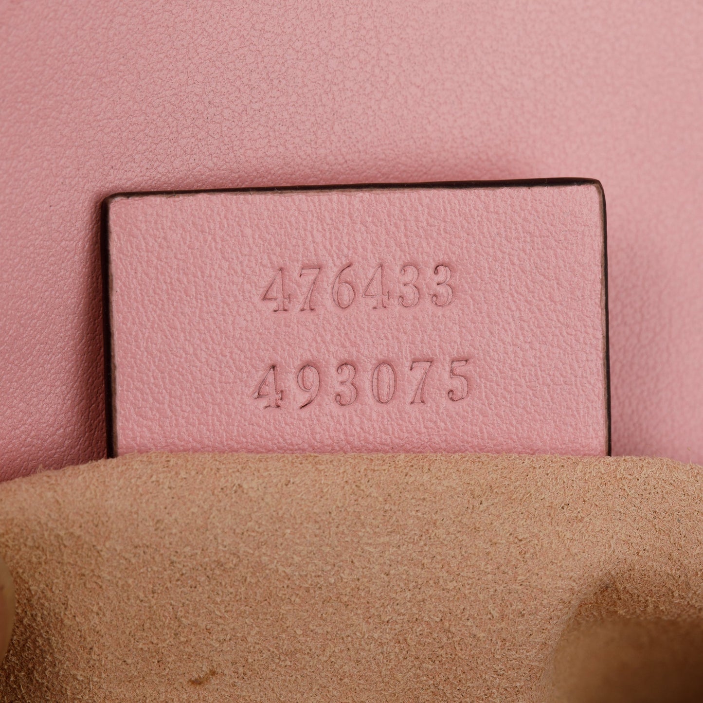 Gucci Pink GG Marmont Matelasse Leather Super Mini Bag