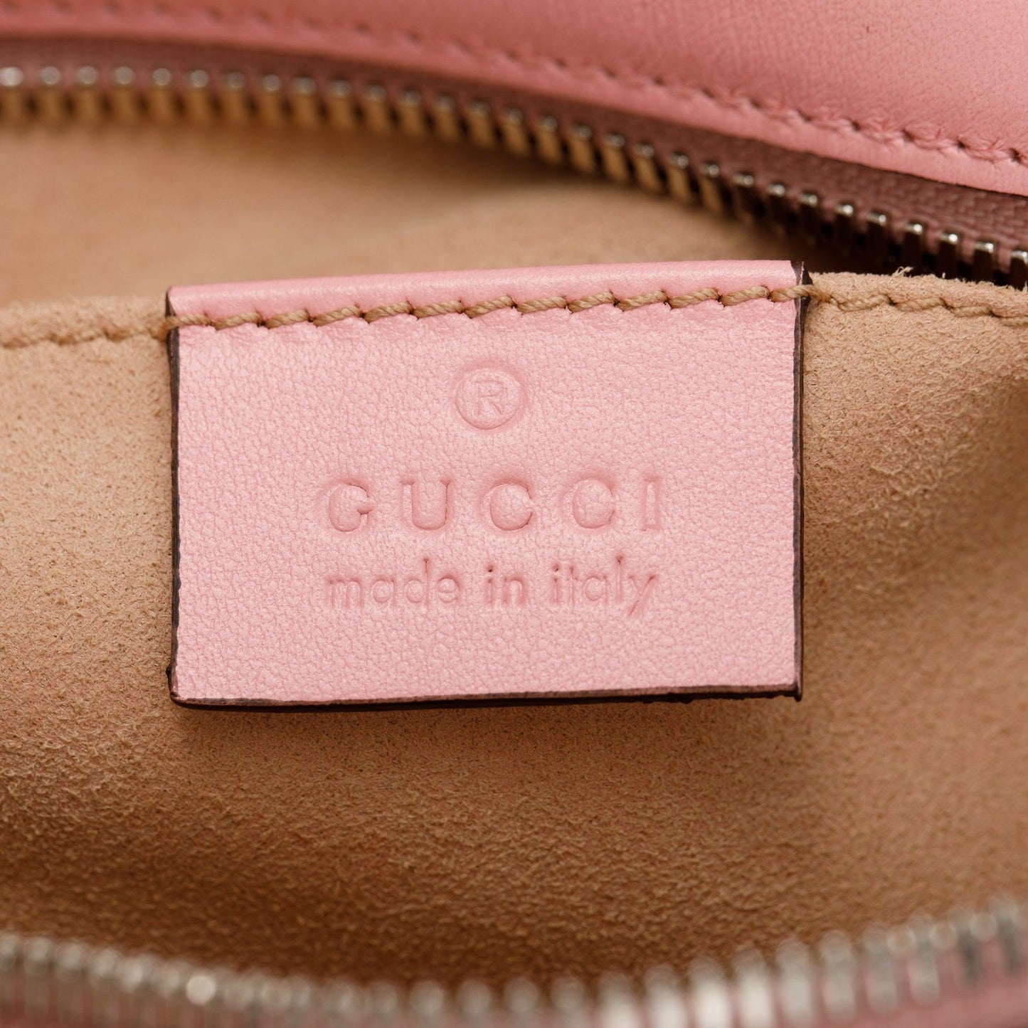 Gucci Pink GG Marmont Matelasse Small Shoulder Bag