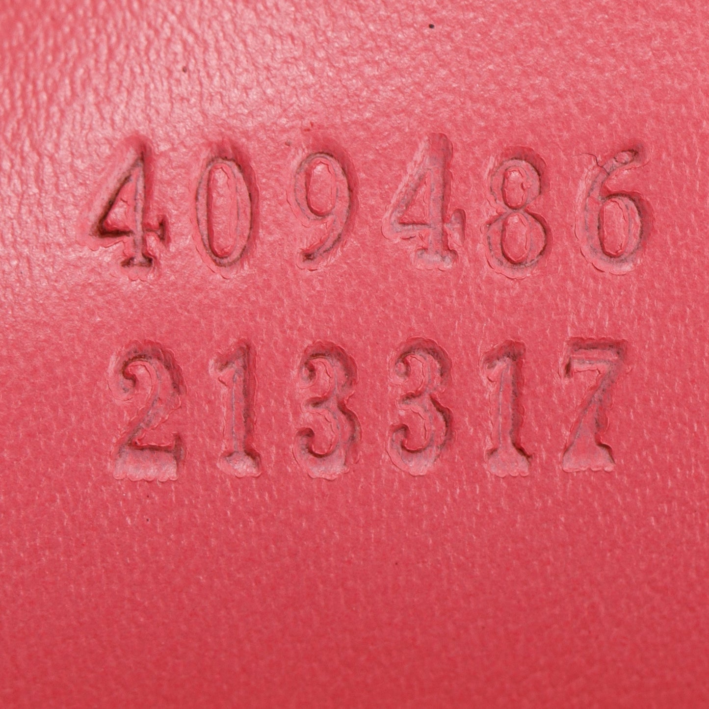 Gucci Pink GG Signature Leather Medium Padlock Shoulder Bag