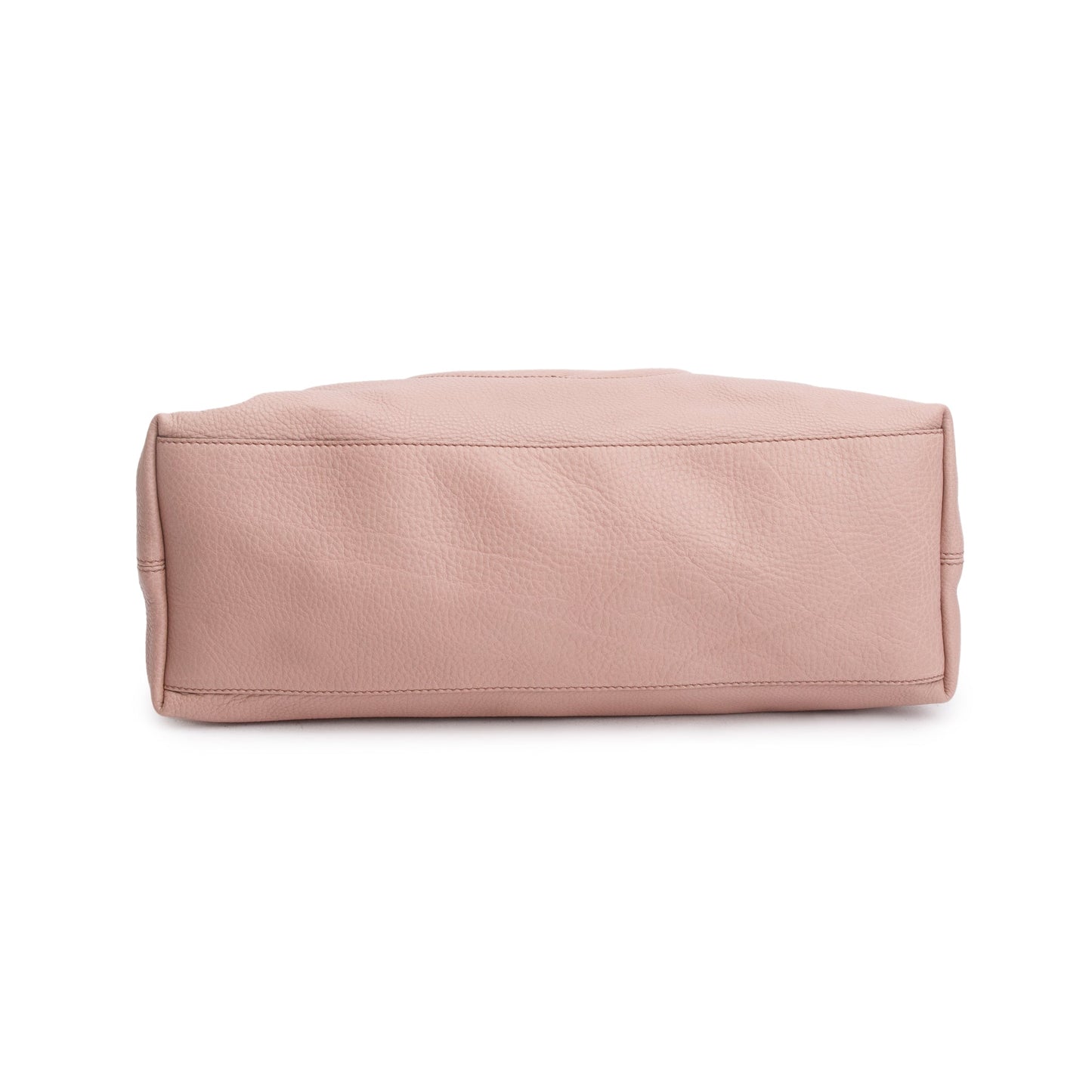 Gucci Pink Grained Leather Medium Soho Chain Tote