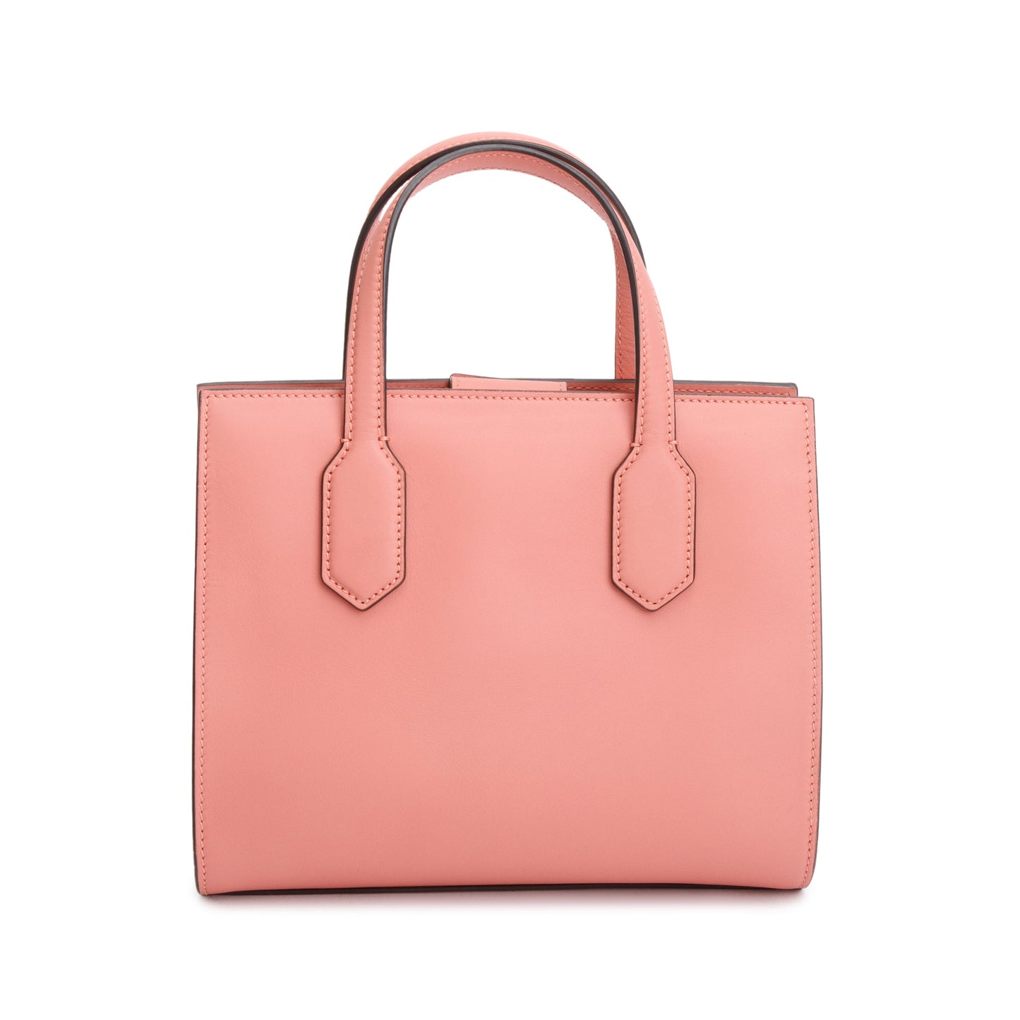 Gucci Pink Leather GG Ribbon Tote