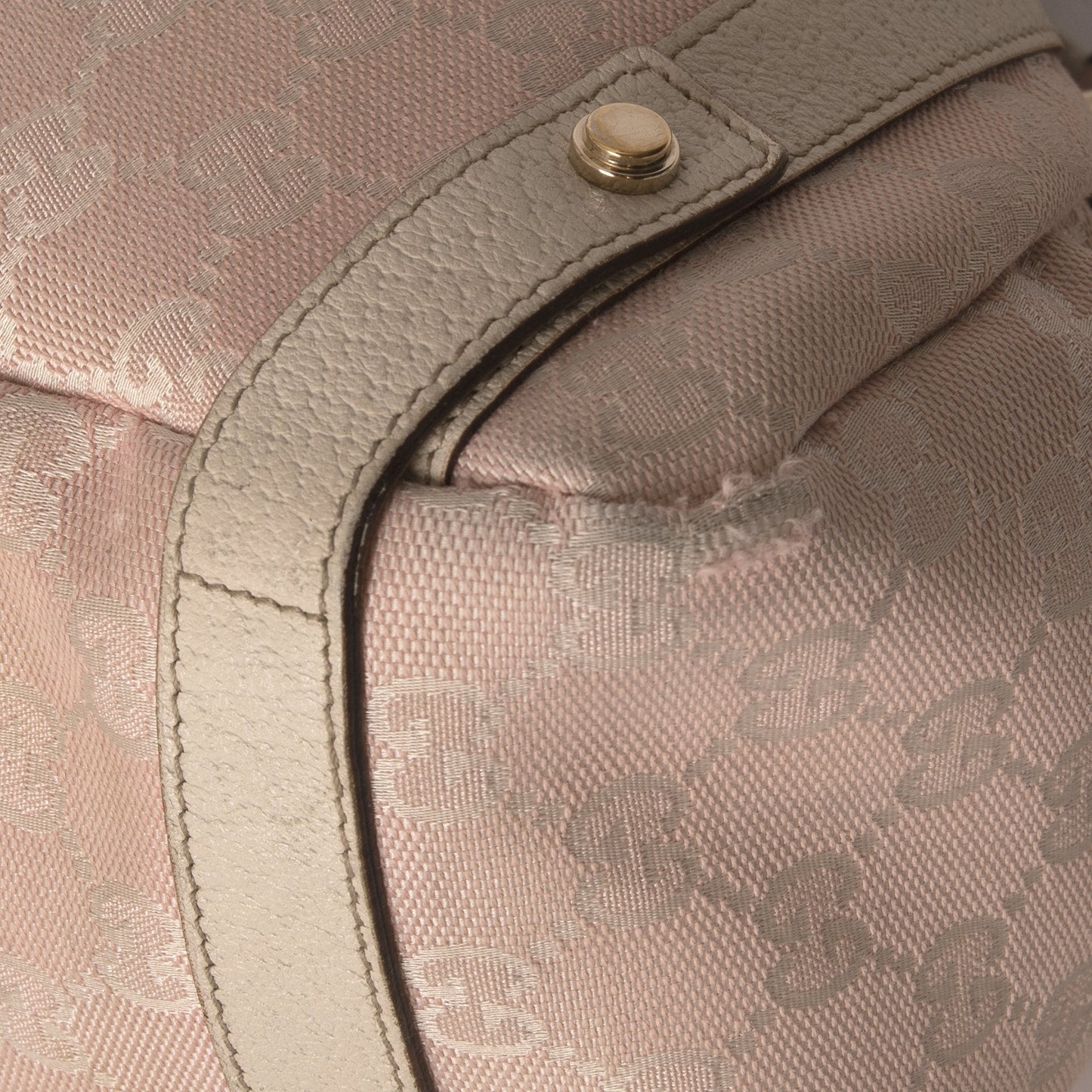 Gucci Pink Medium GG Canvas Abbey Shoulder Bag