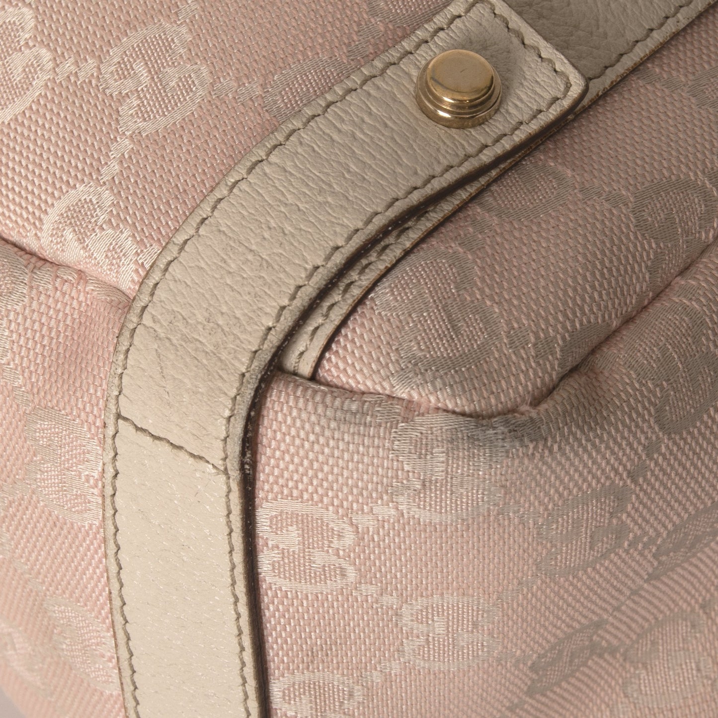 Gucci Pink Medium GG Canvas Abbey Shoulder Bag
