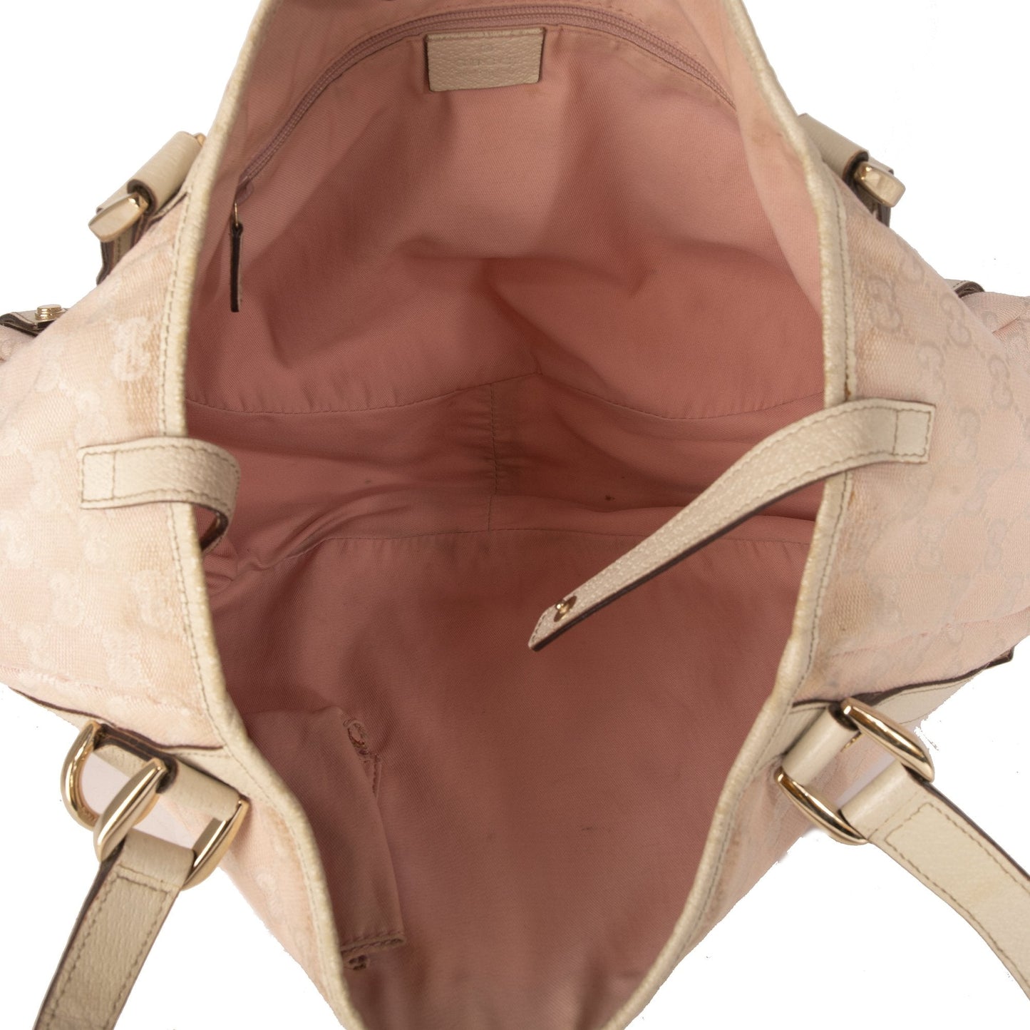 Gucci Pink Medium GG Canvas Abbey Shoulder Bag