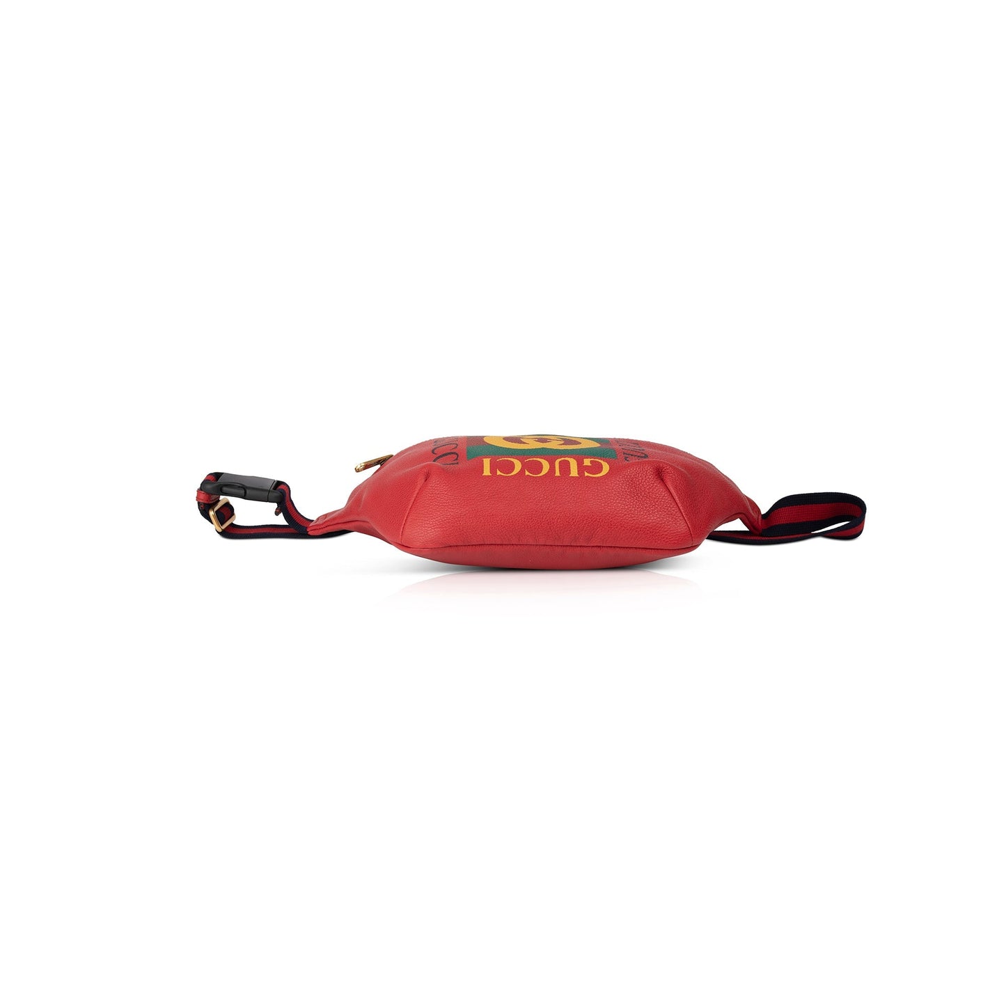 Gucci Print Leather Belt Bag