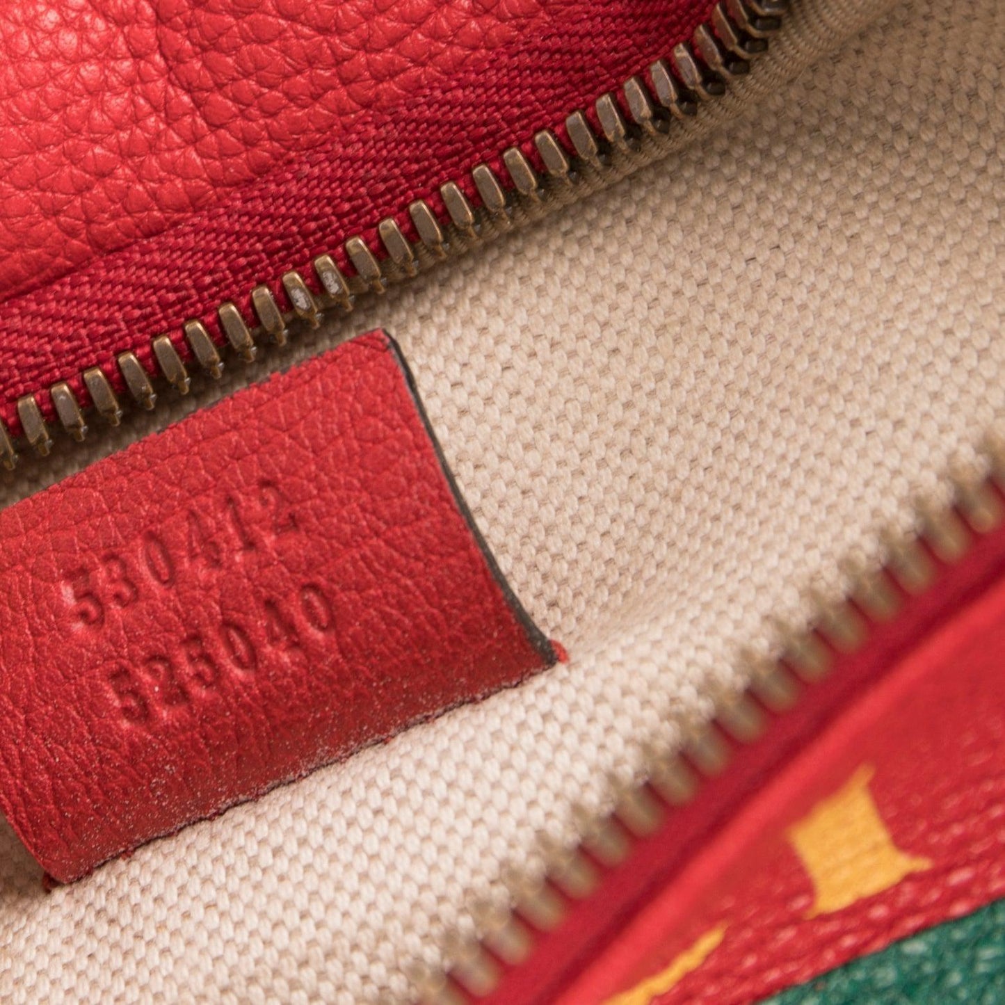 Gucci Print Leather Belt Bag