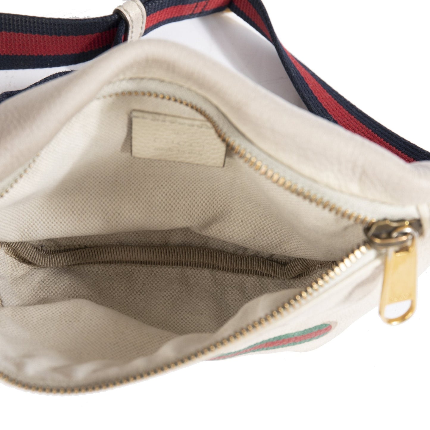 Gucci Print Small Leather Belt Bag