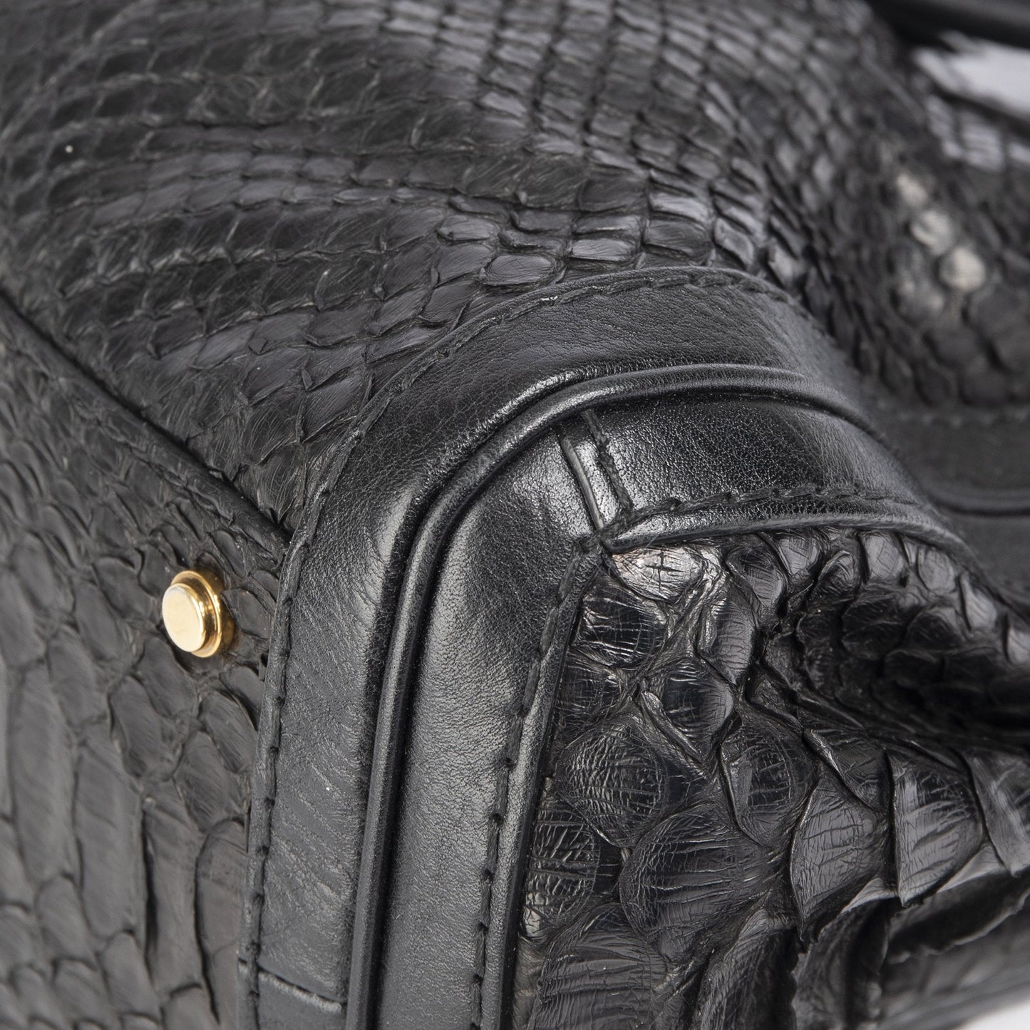Gucci Python Medium Running Tote