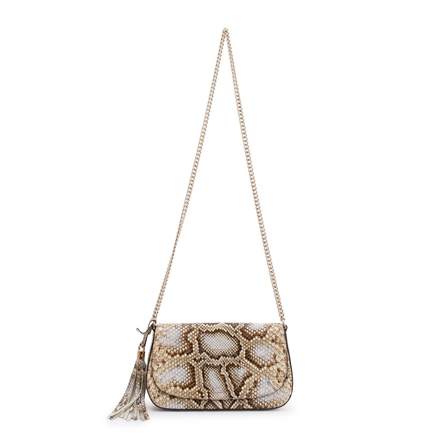Gucci Python Soho Chain Crossbody Bag
