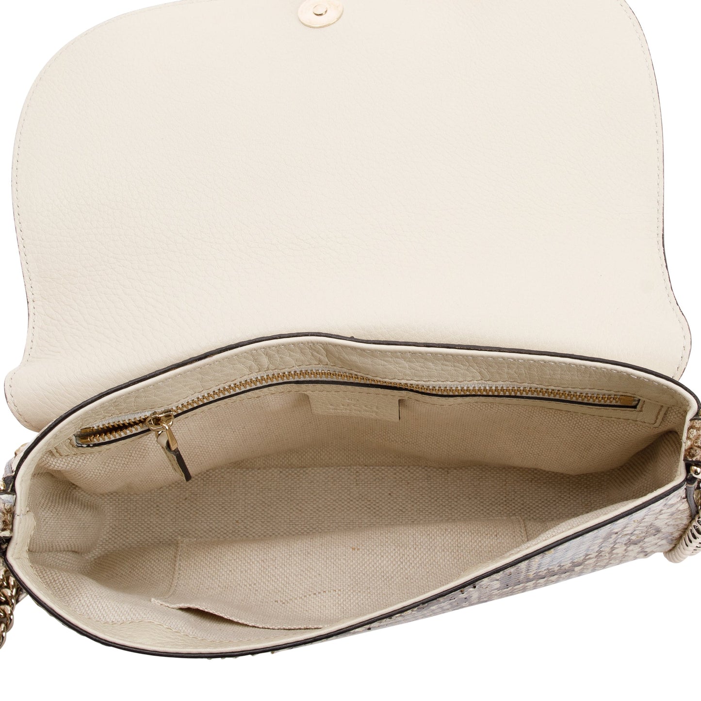 Gucci Python Soho Chain Crossbody Bag