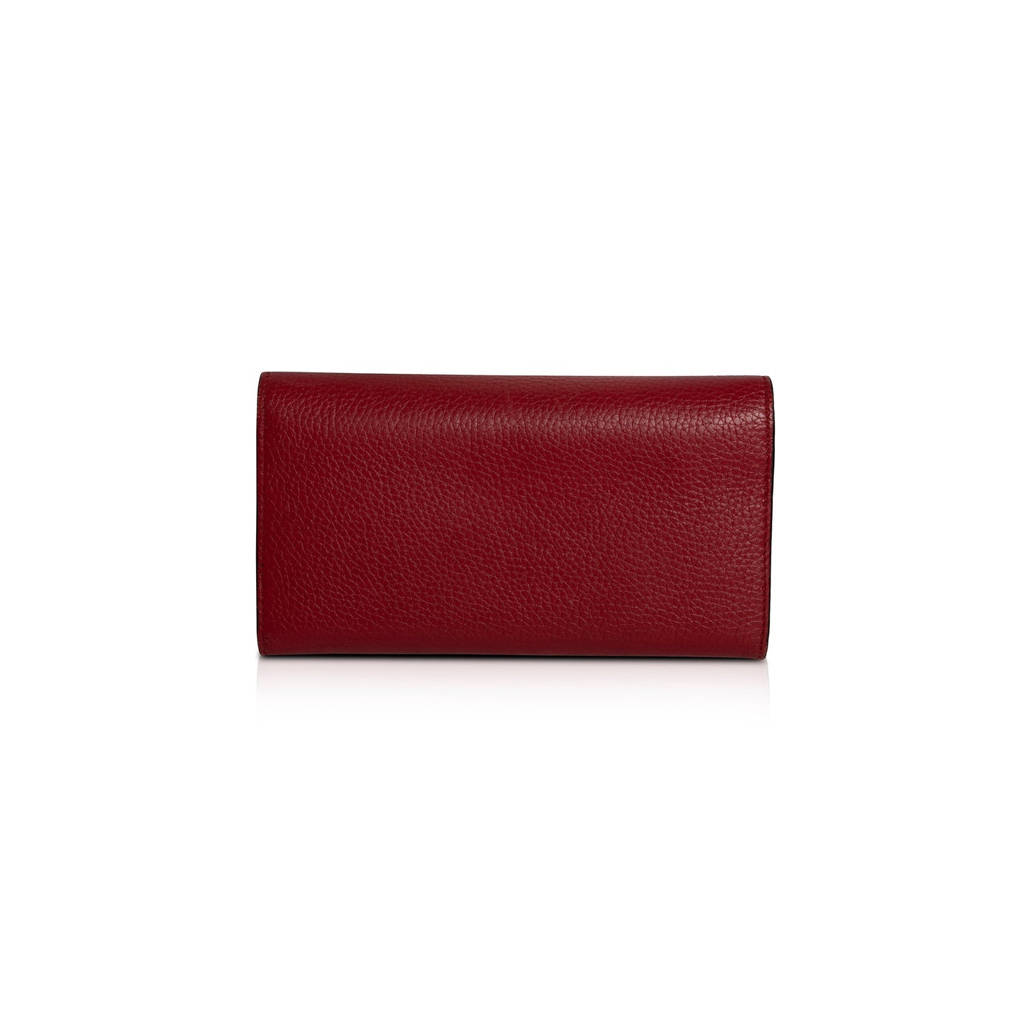 Gucci Red GG Marmont Continental Wallet