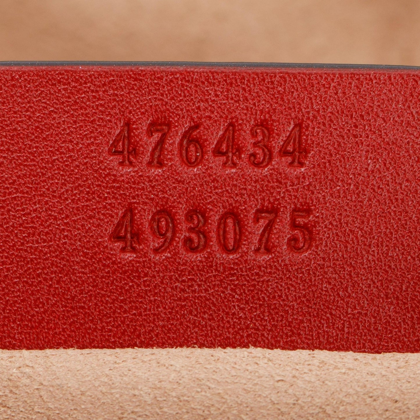 Gucci Red GG Marmont Matelasse Leather Belt Bag