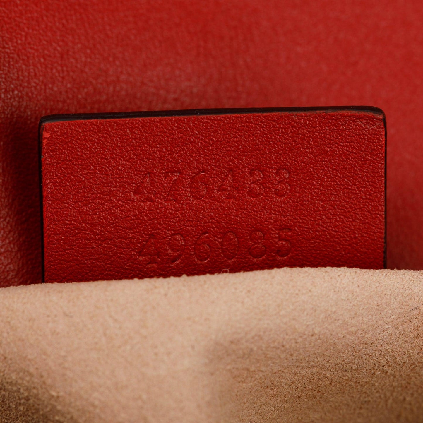 Gucci Red GG Marmont Matelasse Leather Super Mini Bag