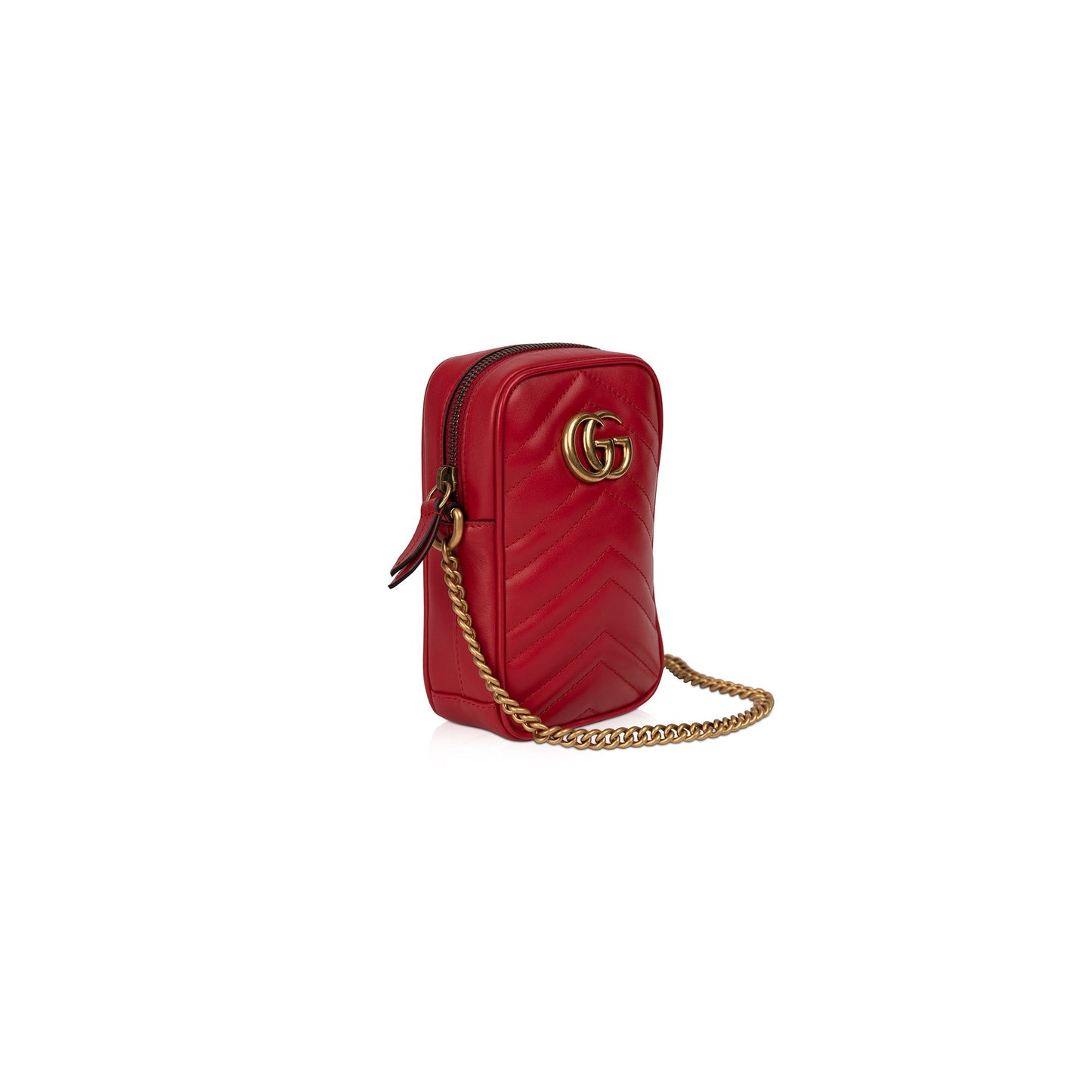 Gucci Red GG Marmont Mini Bag