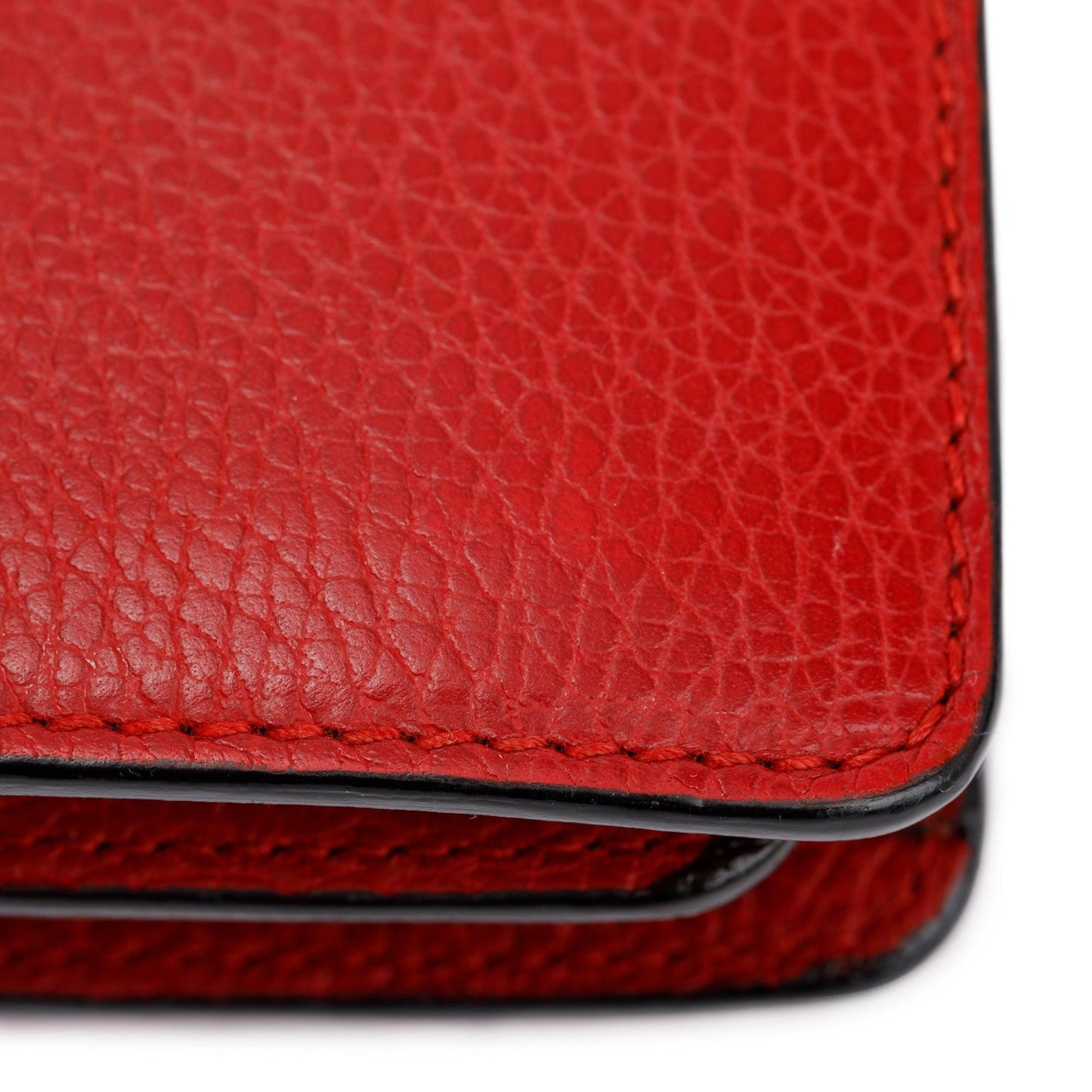 Gucci Red Leather Dionysus Small Shoulder Bag