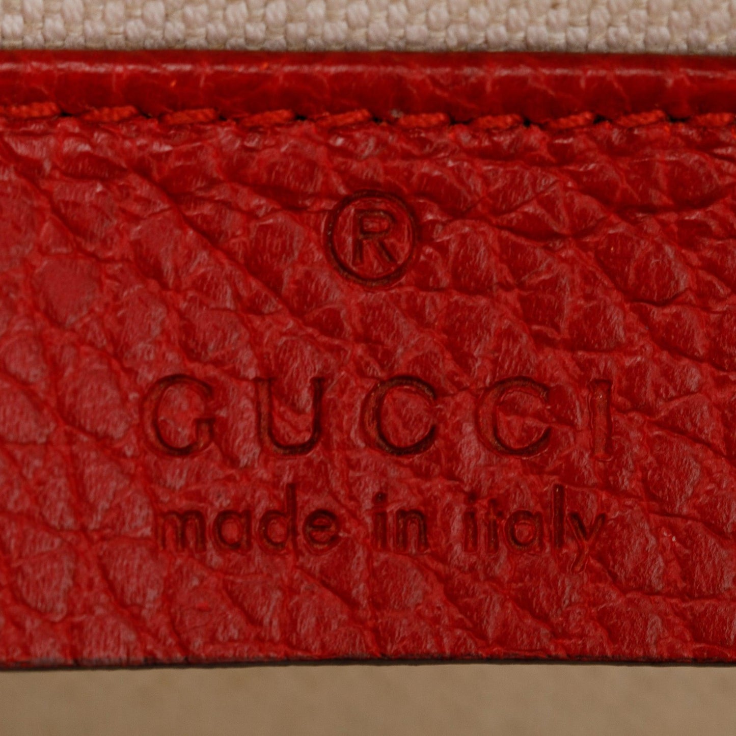 Gucci Red Leather Dionysus Small Shoulder Bag