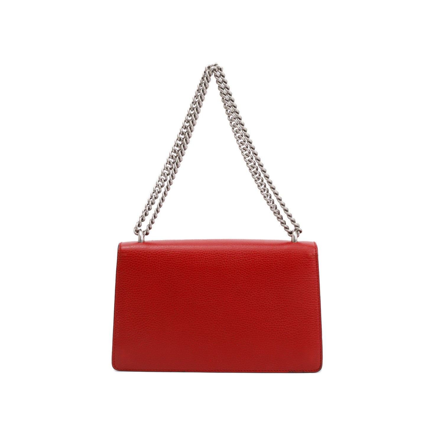 Gucci Red Leather Dionysus Small Shoulder Bag