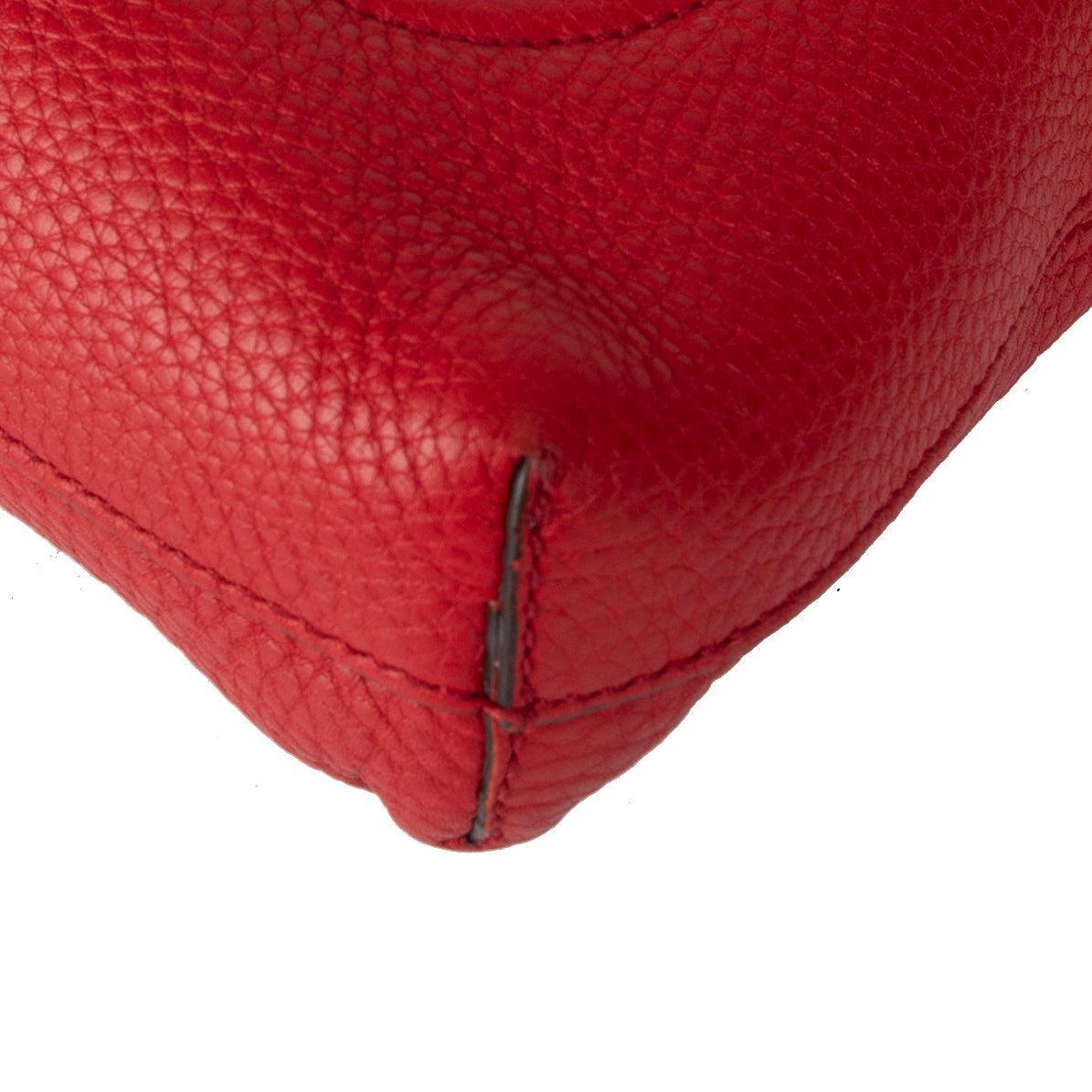 Gucci Red Soho Medium Messenger Bag