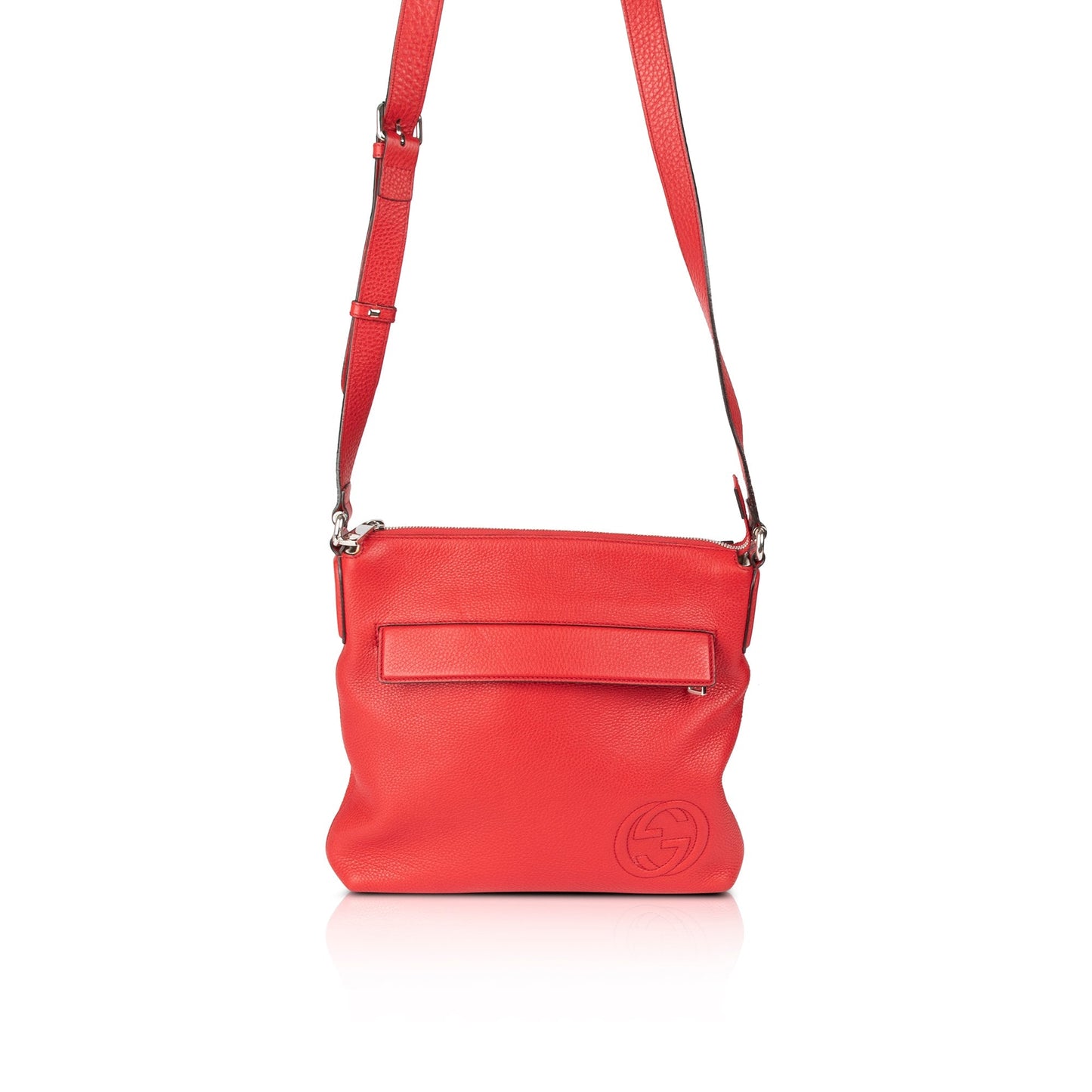 Gucci Red Soho Medium Messenger Bag
