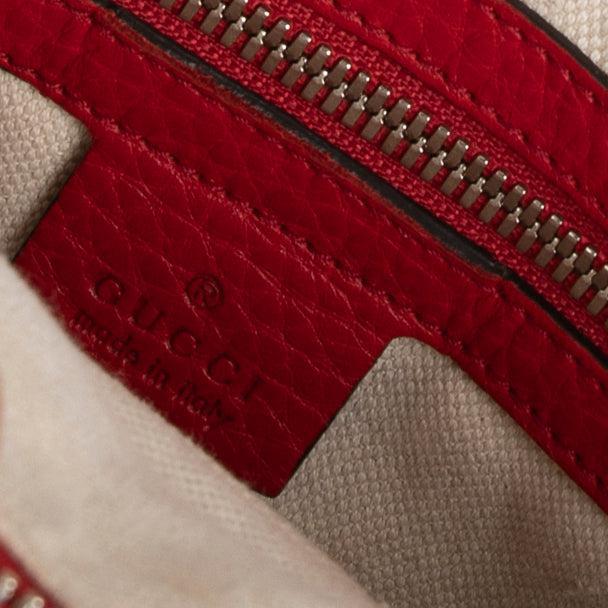 Gucci Red Soho Medium Messenger Bag
