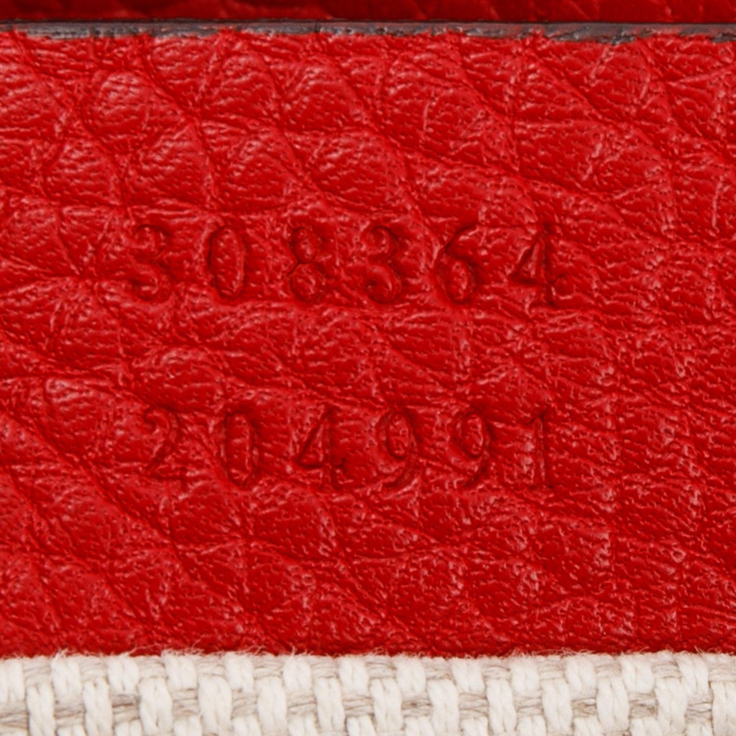 Gucci Red Soho Small Leather Disco Bag