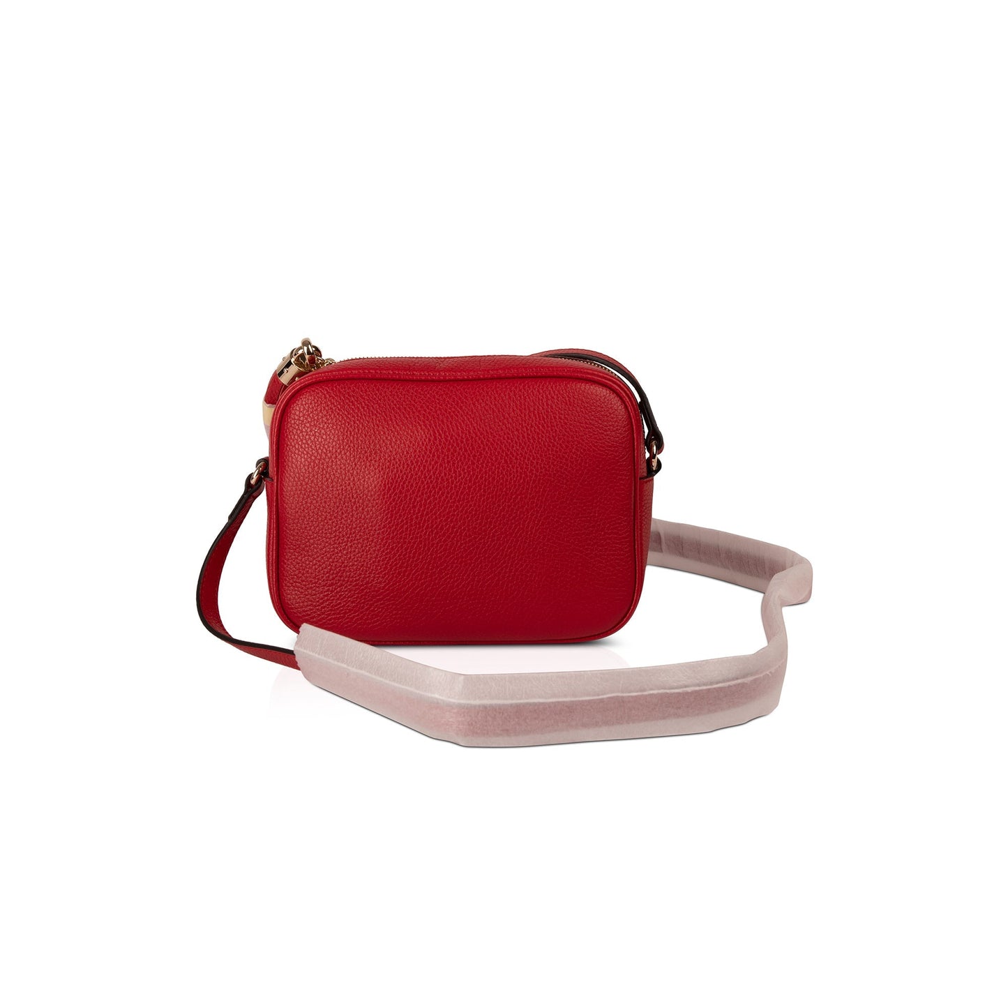Gucci Red Soho Small Leather Disco Bag