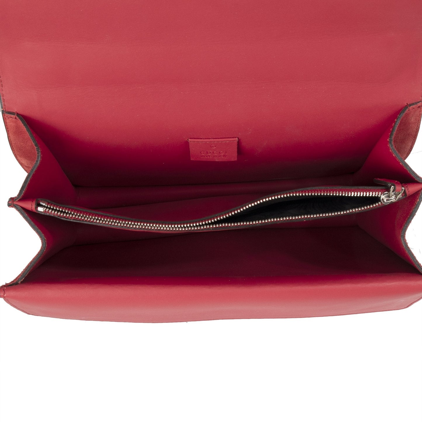 Gucci Red Suede Dionysus Medium Shoulder Bag