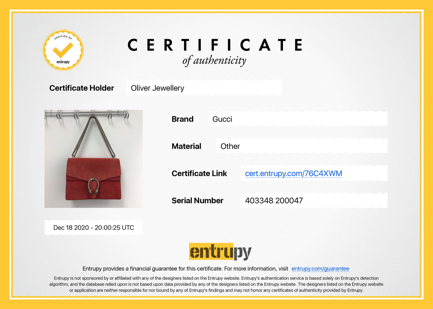 Gucci Red Suede Dionysus Medium Shoulder Bag