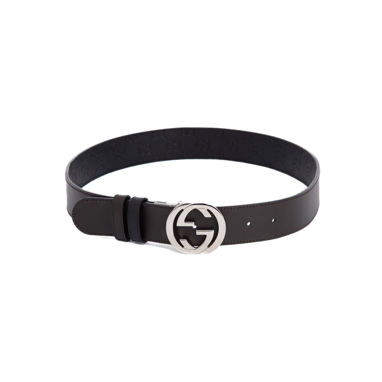 Gucci Reversible Gucci Signature Leather Belt
